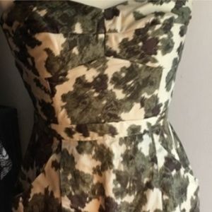 NWT J. Crew Silk Strapless Dress